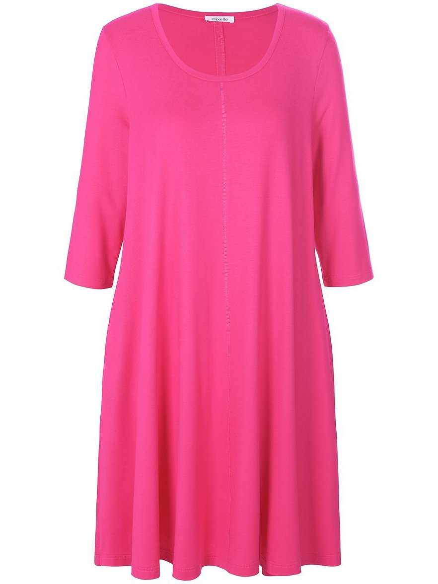 Jersey-Kleid 3/4-Arm Efixelle pink Größe: 38