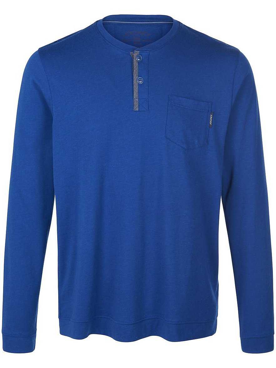 Schlaf-Shirt Jockey blau