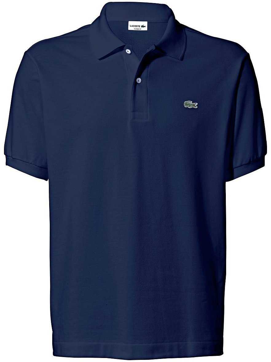 Polo-Shirt Lacoste blau Größe: 52