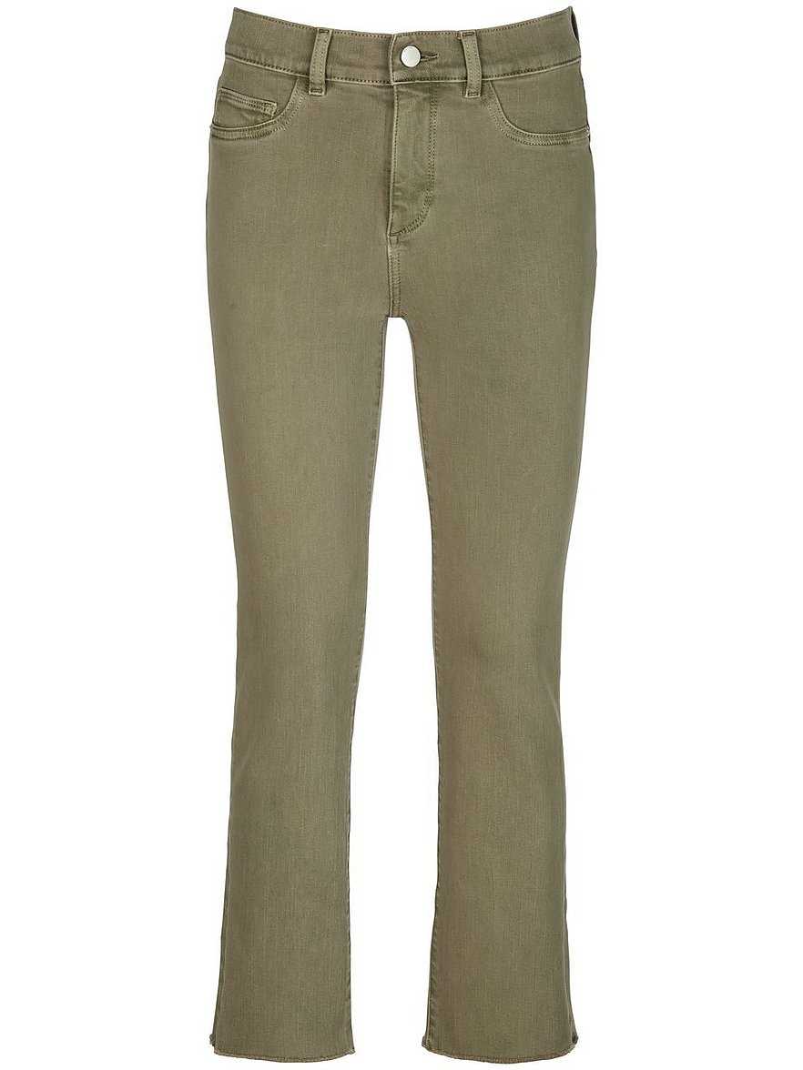 7/8-Jeans Modell Mara Straight DL1961 grün Größe: 28