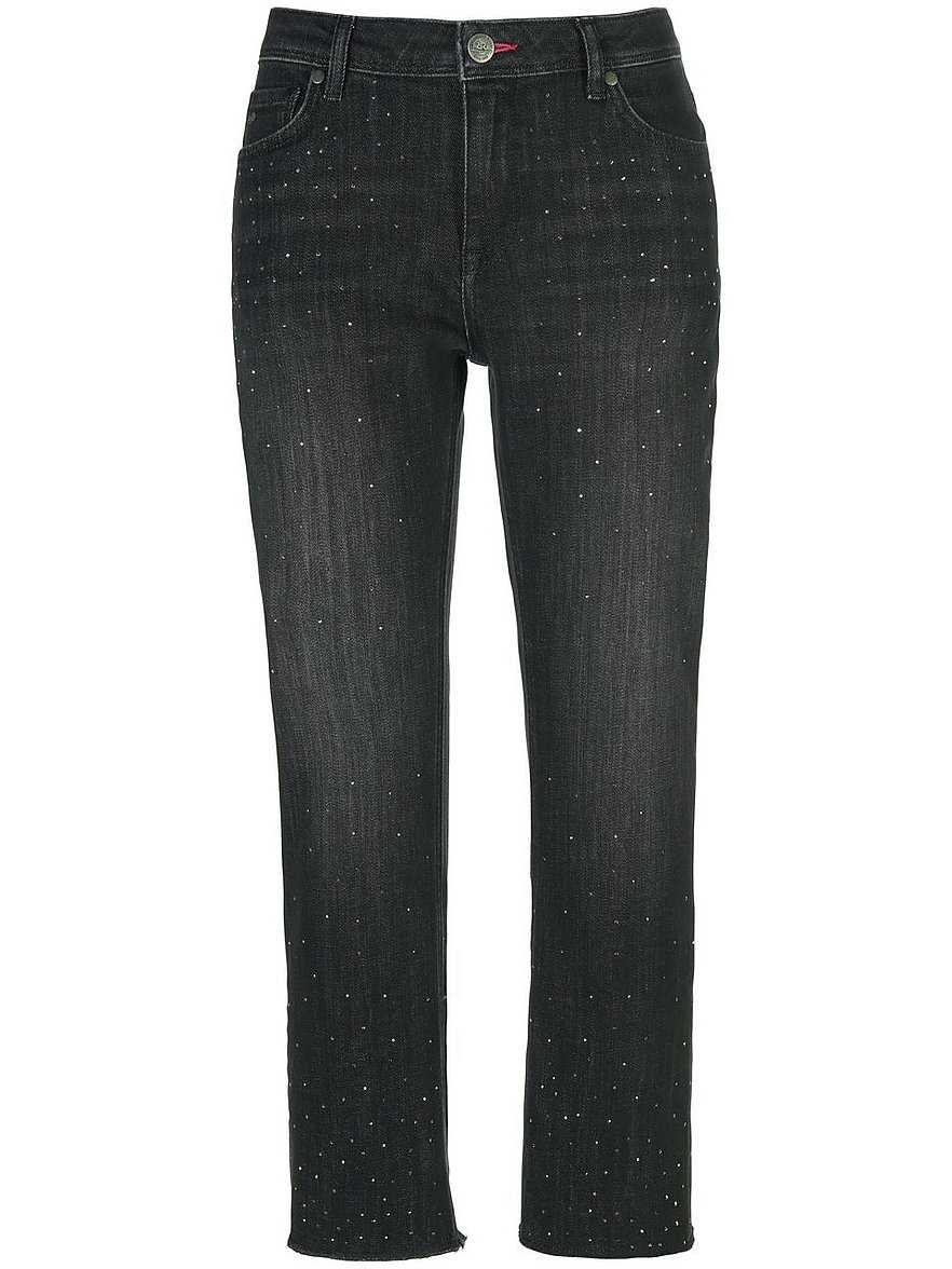 7/8-Jeans Modell Vic Cropped Sparkle Raffaello Rossi grau
