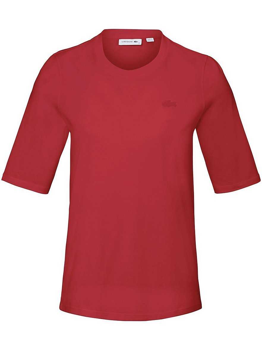 Rundhals-Shirt langem 1/2-Arm Lacoste rot Größe: 44