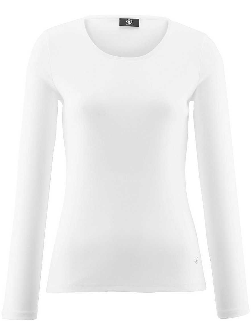 Rundhals-Shirt Modell Nasha Bogner weiss Größe: 46