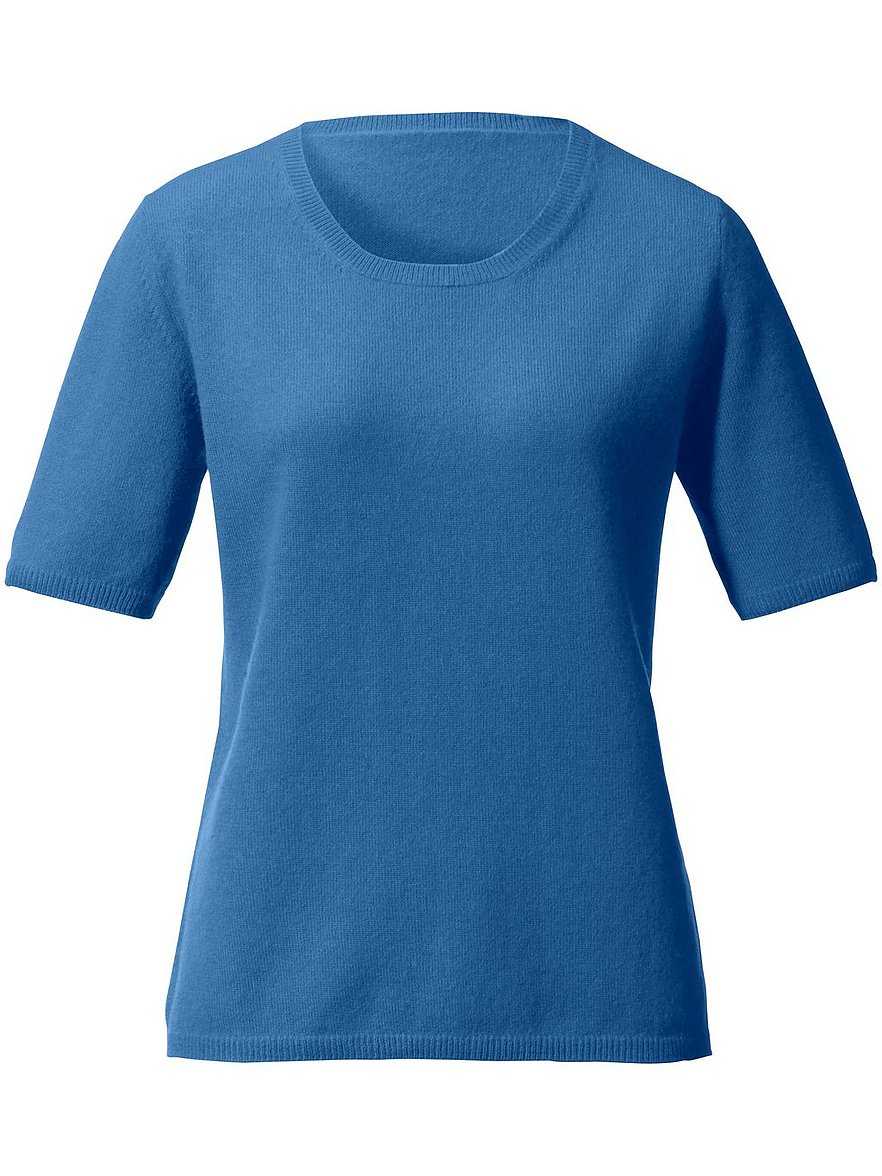 Pullover Rieke aus 100% Premium-Kaschmir Peter Hahn Cashmere blau Größe: 48