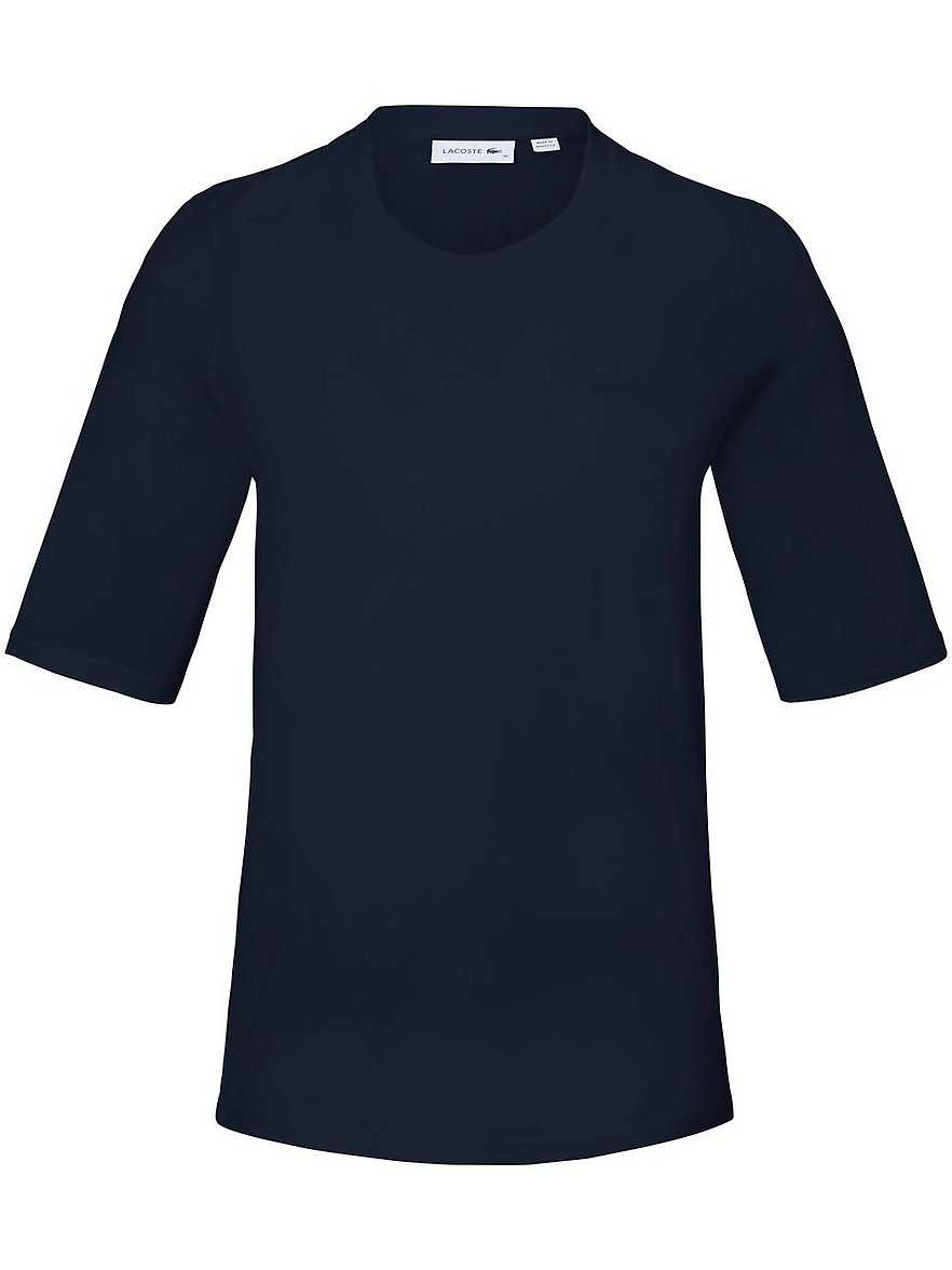 Rundhals-Shirt langem 1/2-Arm Lacoste blau Größe: 42