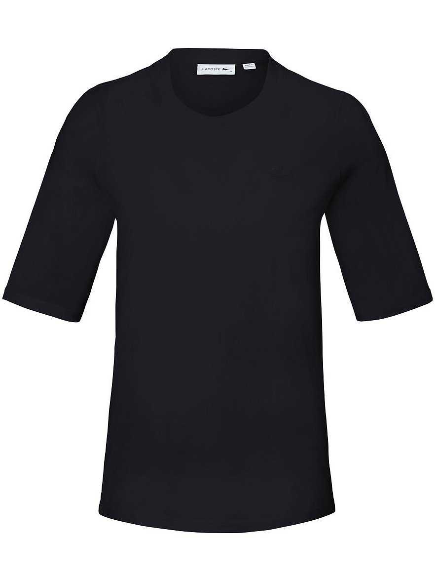 Rundhals-Shirt langem 1/2-Arm Lacoste schwarz Größe: 38
