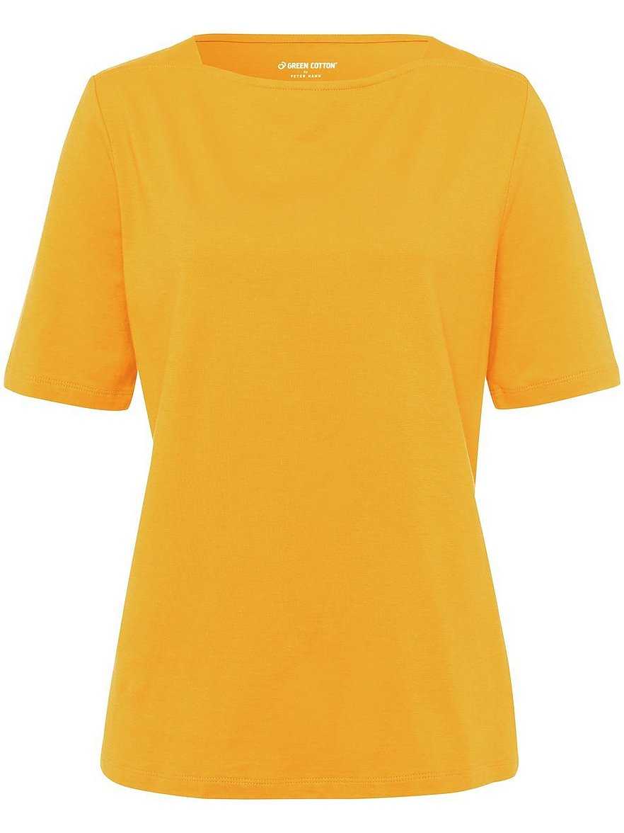 Shirt Green Cotton gelb Größe: 46