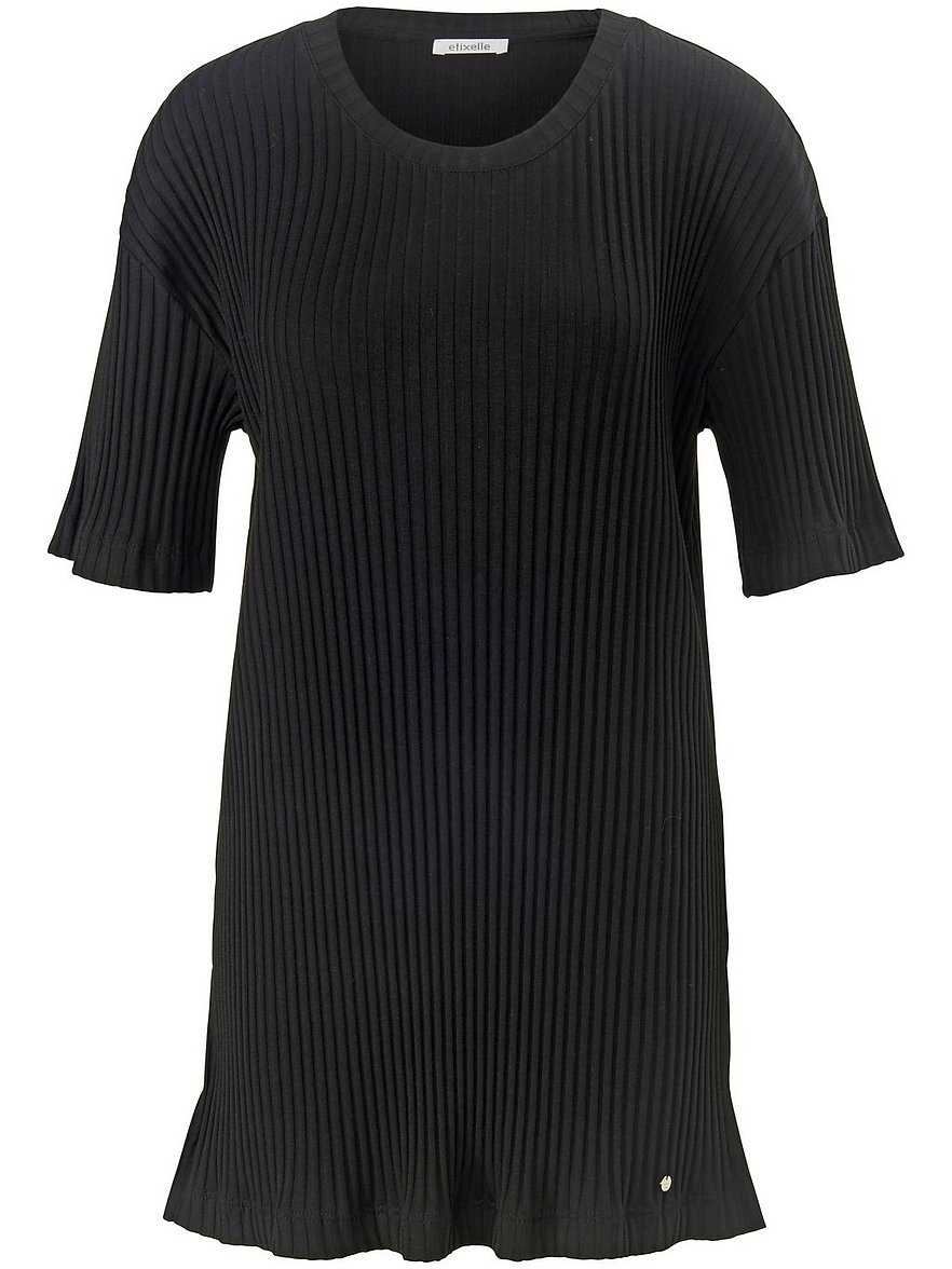 Long-Shirt 1/2-Arm Efixelle schwarz Größe: 38