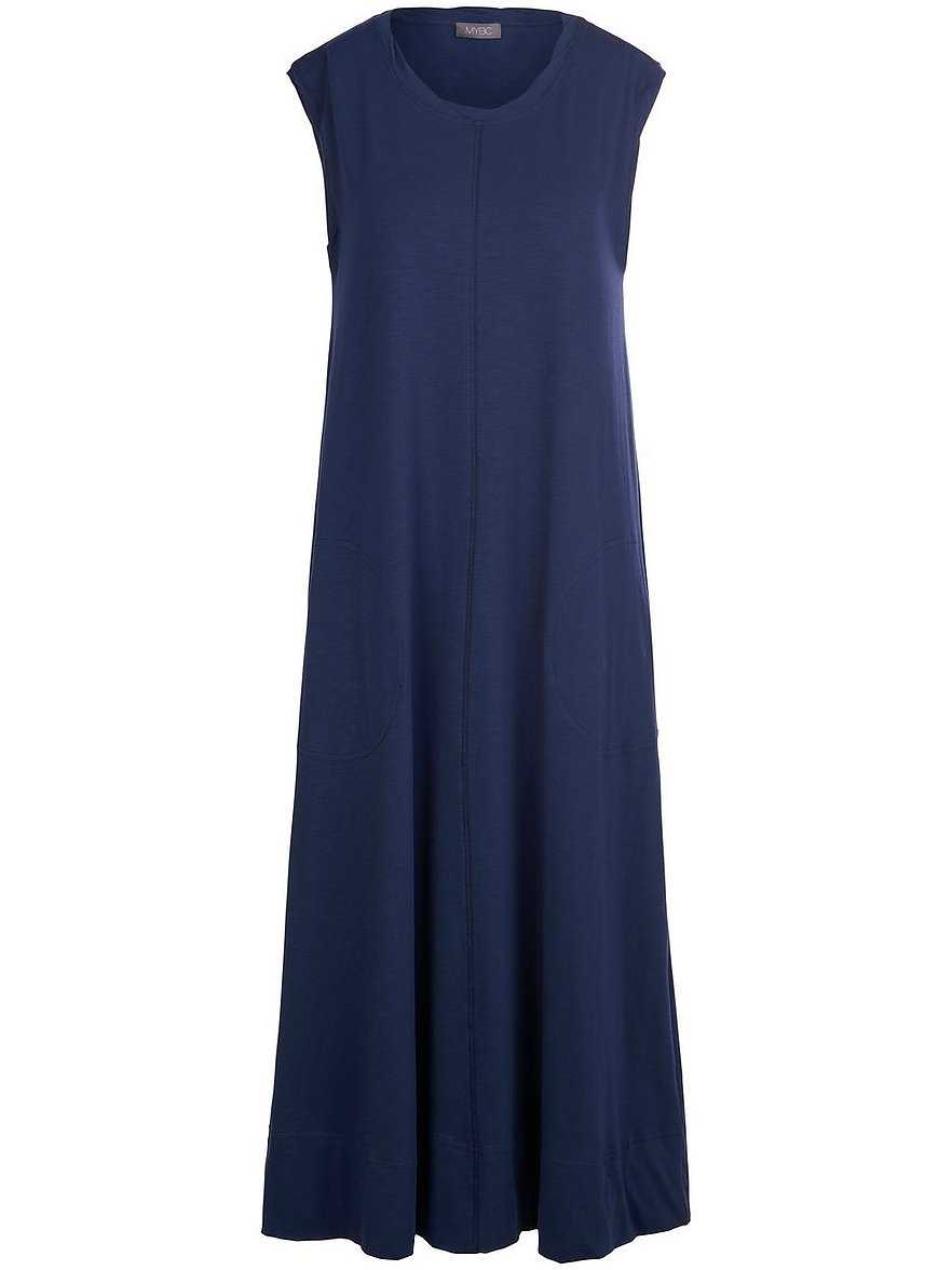 Ärmelloses Jersey-Kleid MYBC blau Größe: 40