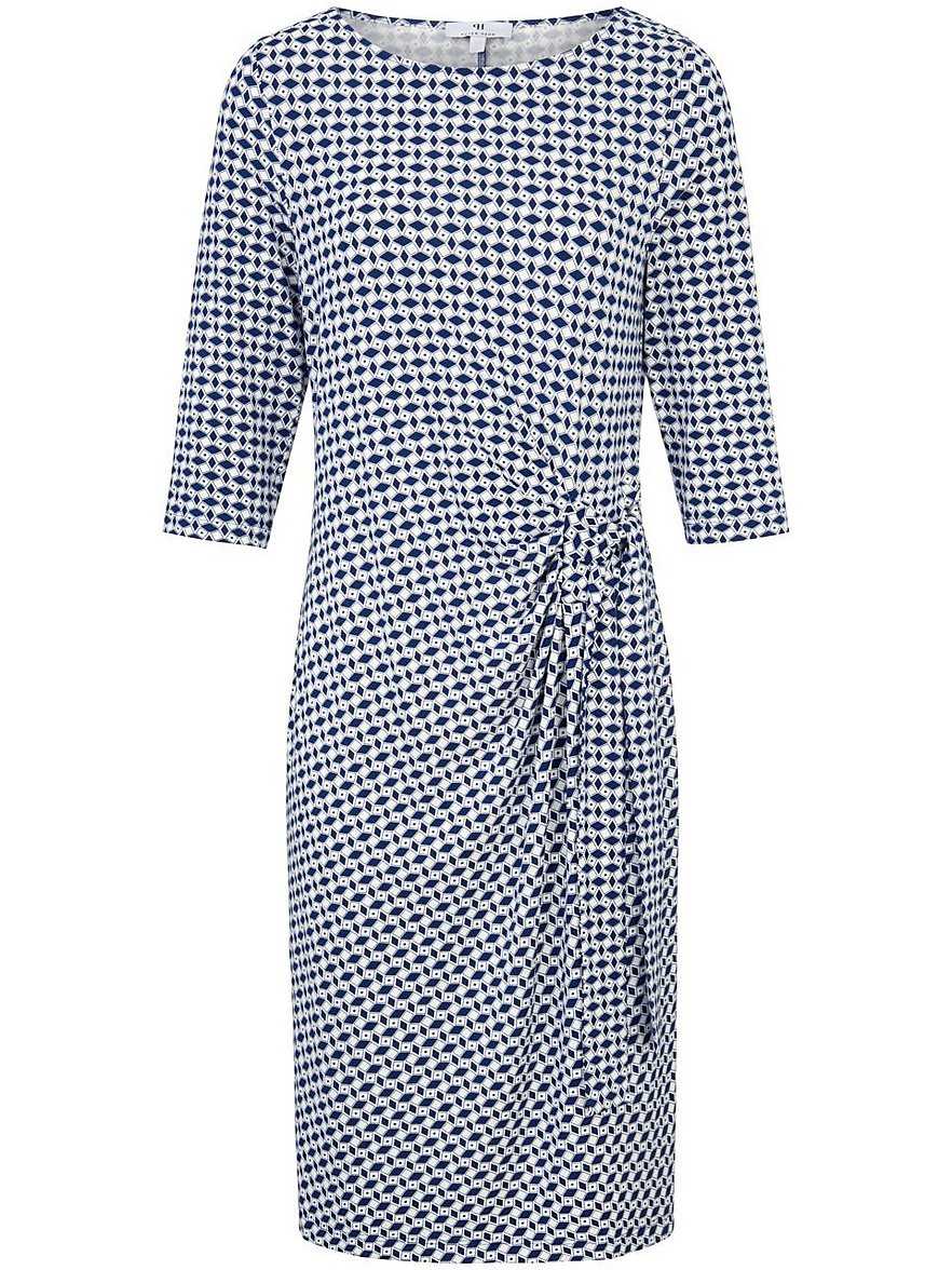 Jersey-Kleid zum Schlupfen Uta Raasch blau Größe: 48