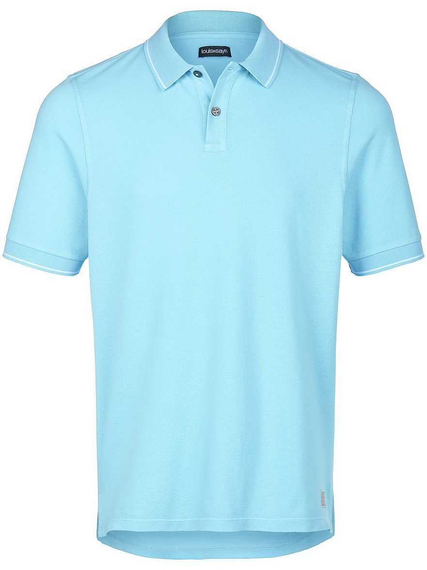 Piqué-Polo-Shirt 1/2-Arm Louis Sayn blau Größe: 54