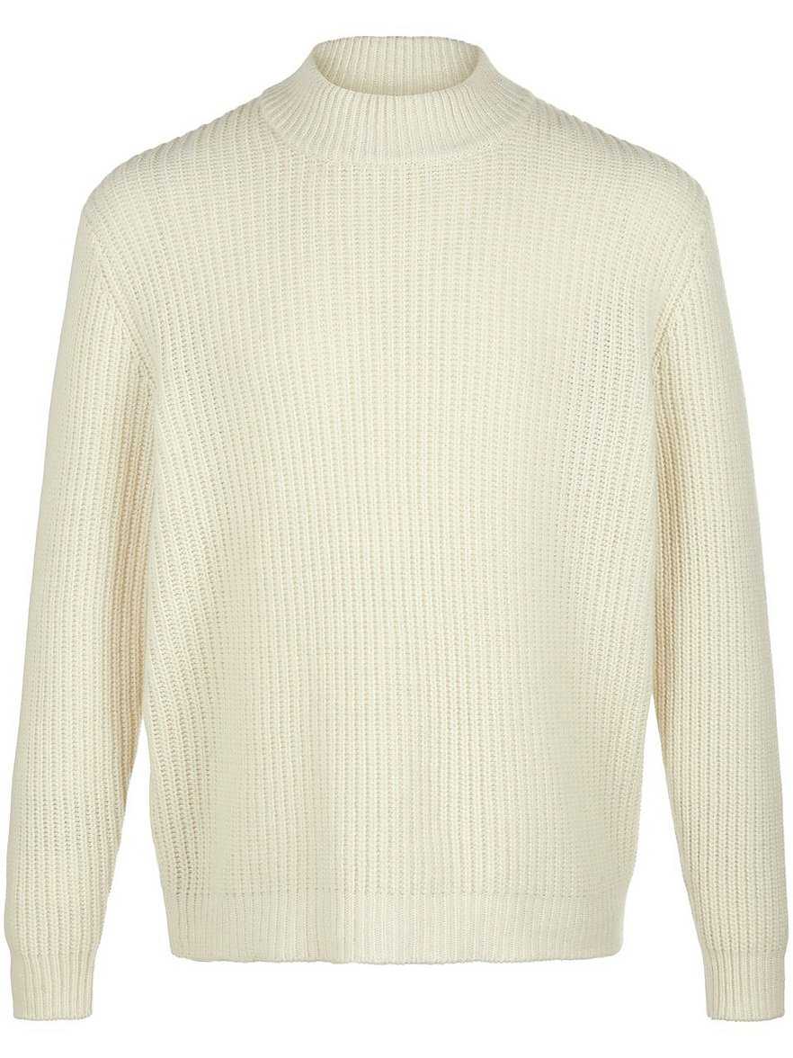 Grobstrick-Pullover Louis Sayn weiss