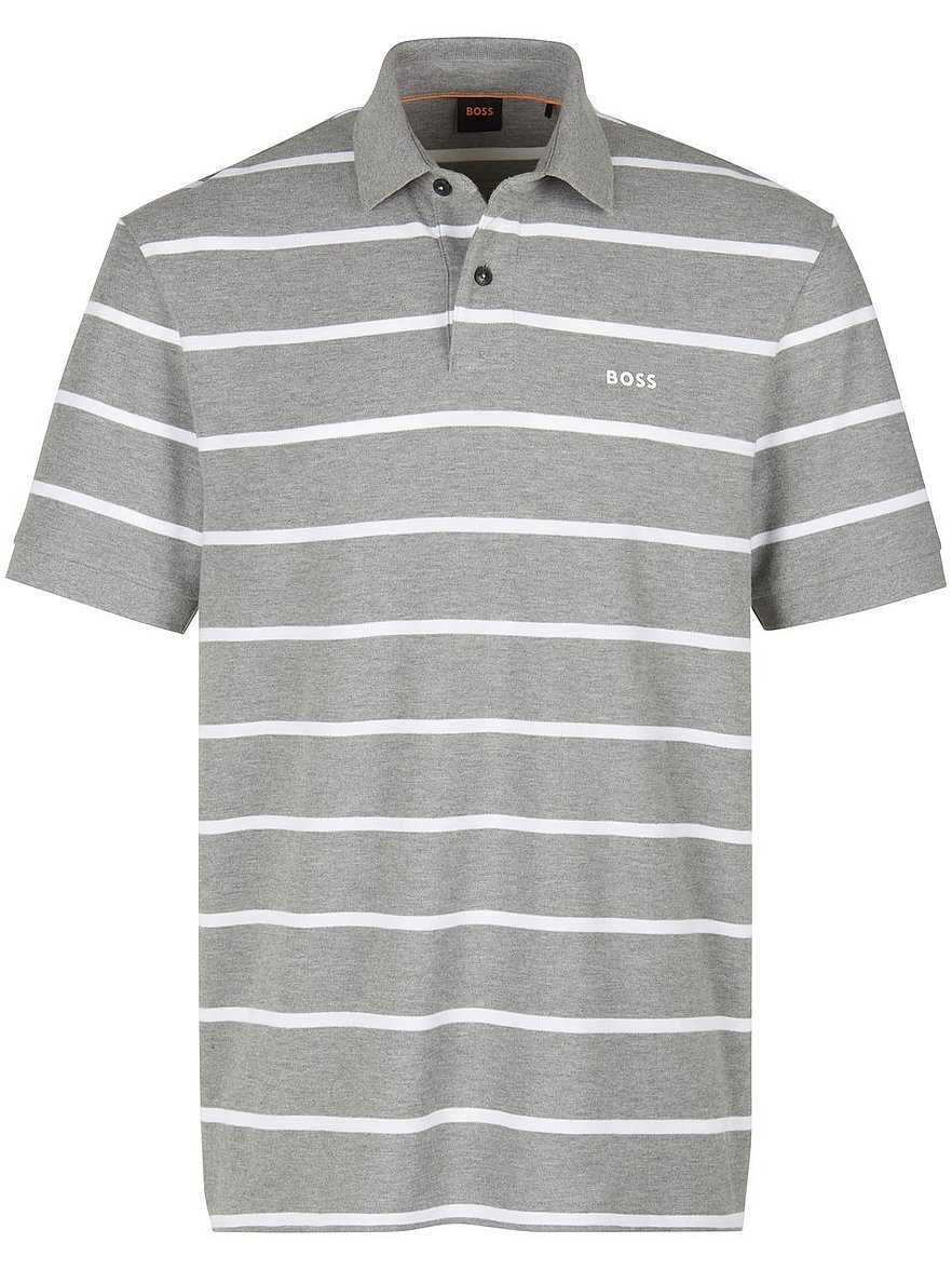 Polo-Shirt PalesStripe BOSS grau
