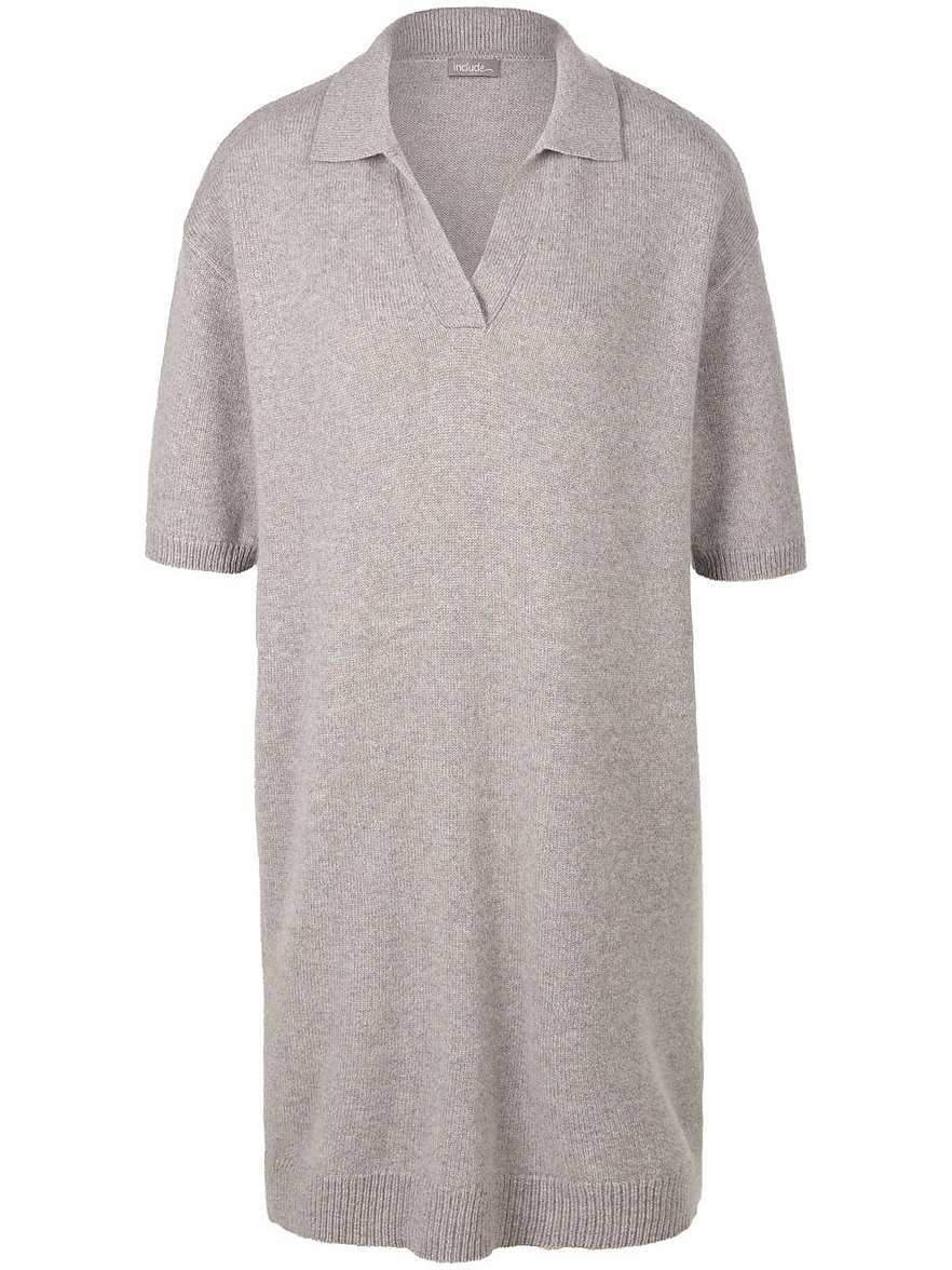 Polo-Long-Pullover include beige