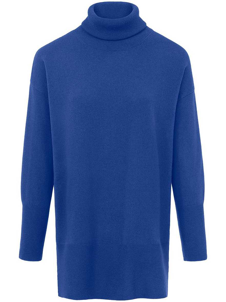 Rollkragen-Pullover include blau Größe: 36