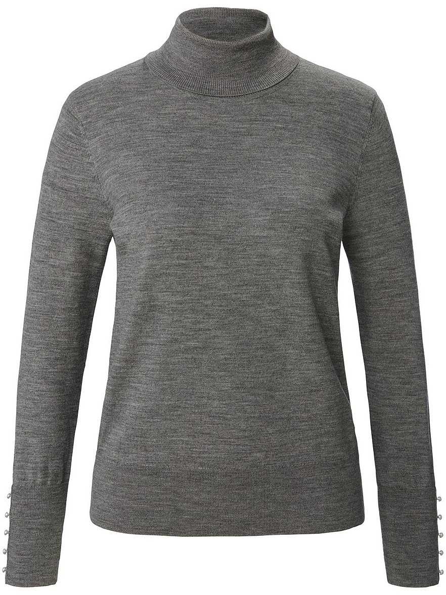 Rollkragen-Pullover Uta Raasch grau Größe: 36