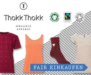 thokkthokk - Designer T-Shirts aus Biobaumwolle 